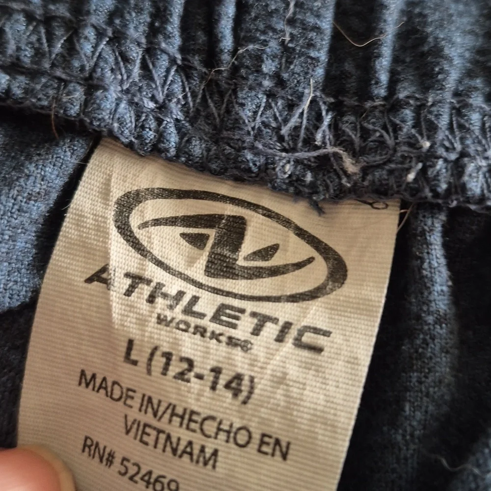 Women's Blue Drawstring Shorts Soft Feel Size L - Picture 4 of 4